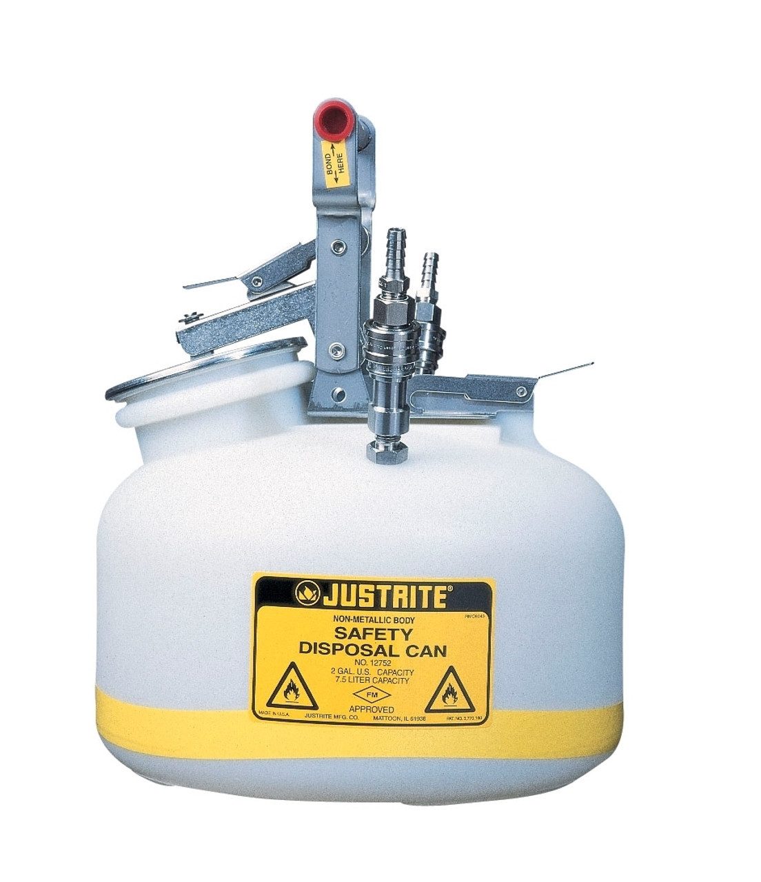 Gal Solvent Waste Containment System SS w or Elbow